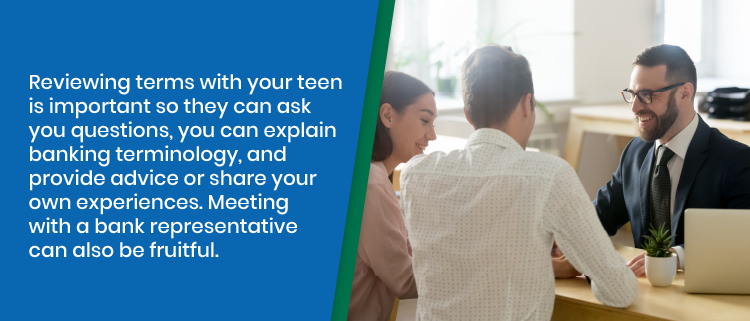 Meet with a banking representative